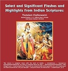 Select and Significant Flashes and Highlights from Indian Scriptures